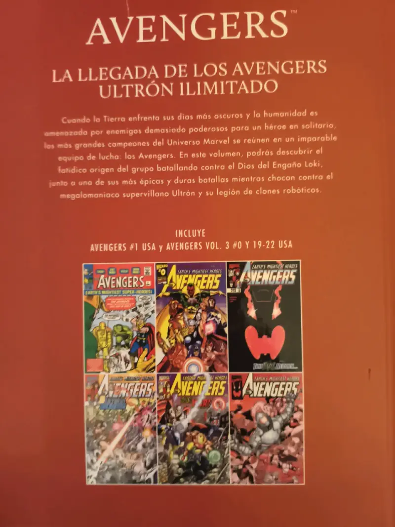 Cómic Avengers Marvel n1 - 2