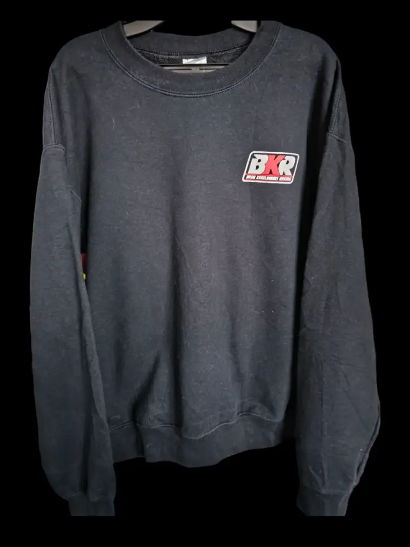 Polerón negro unisex