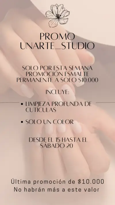Promoción esmalte permanente - miniatura 1