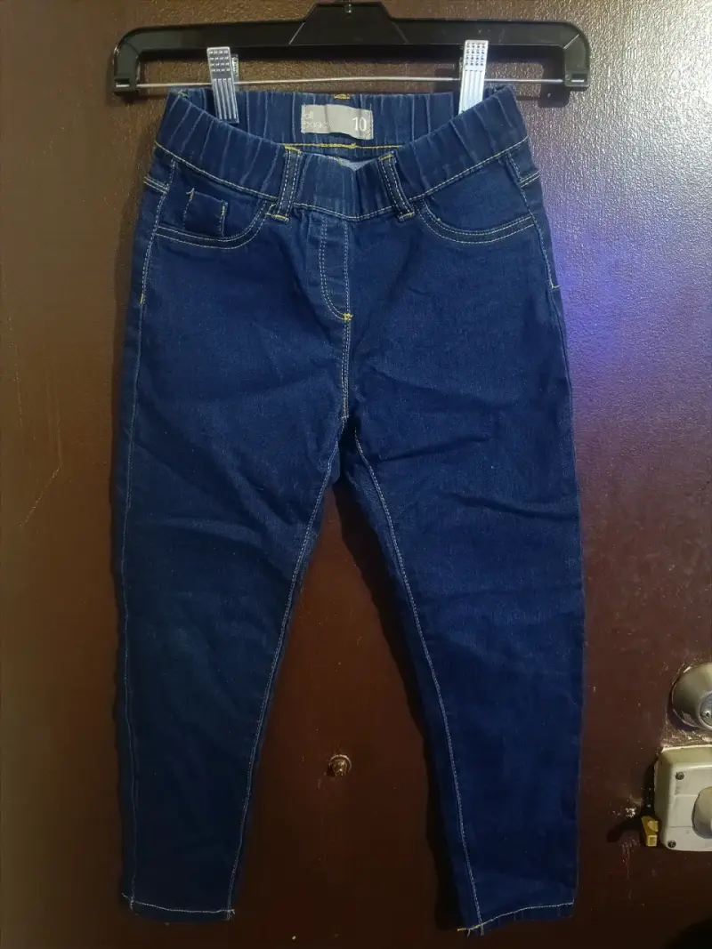 Jeans azules para niña talla 10