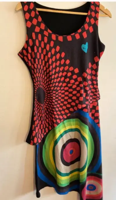 Vestido casual estampado - miniatura 2