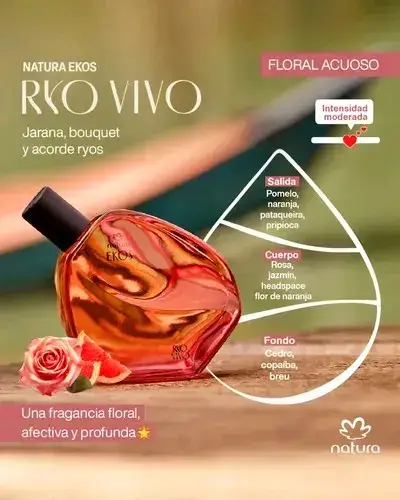 Perfume Natura Ekos Rô Vivo 100 ml - miniatura 1