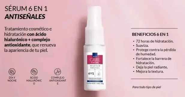 Sérum facial antiedad 6 en 1 - 1