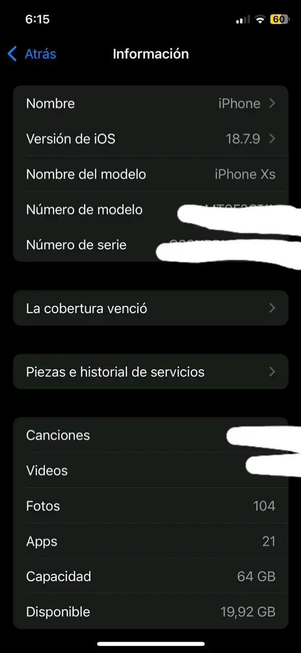 Iphone Xs 64GB - 5
