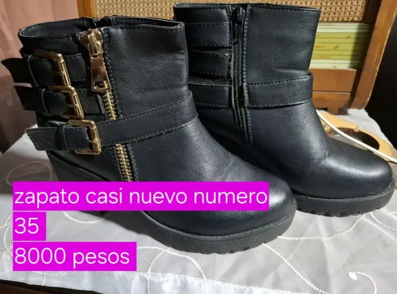 Botines negros de tacón alto - 3