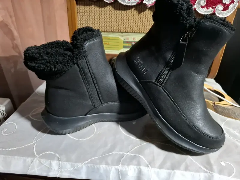 Botines negros de tacón alto - 5