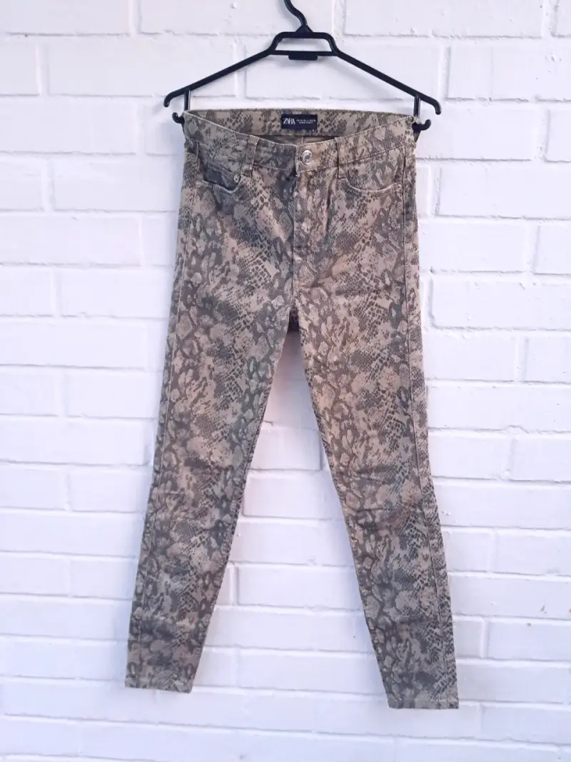 Skinny Jeans Animal Print - 1
