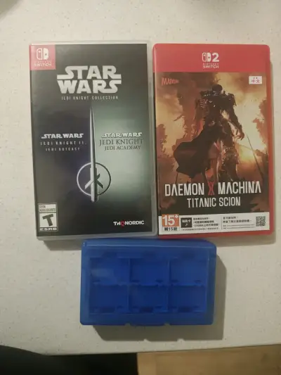Pack Juegos Switch 1 y 2 + estuche - miniatura 1
