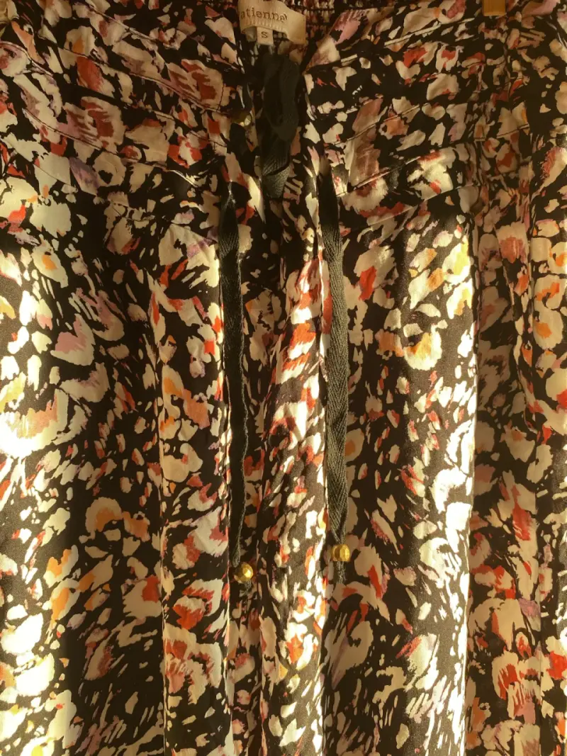 Pantalones estampados flojos - 2