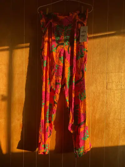 Pantalón estampado colorido talla S - miniatura 2