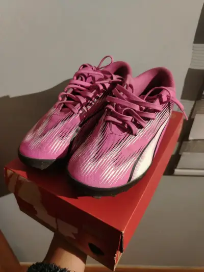 Zapatillas deportivas Puma rosadas - miniatura 3