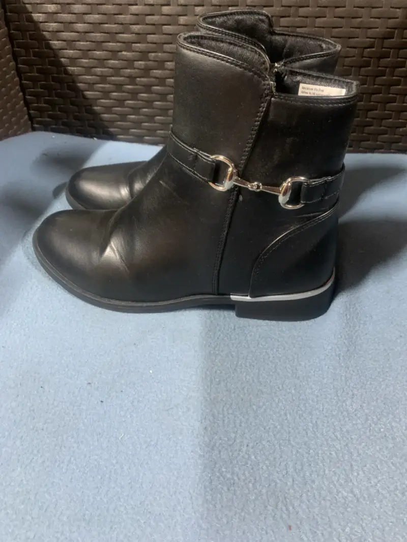 Botines negros de cuero - 2