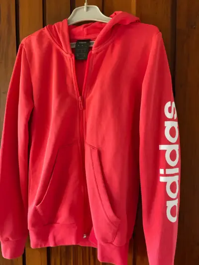 Polerón Adidas rojo talla infantil - miniatura 2