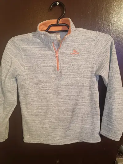 Polar Quechua gris para niña talla 8 - miniatura 1