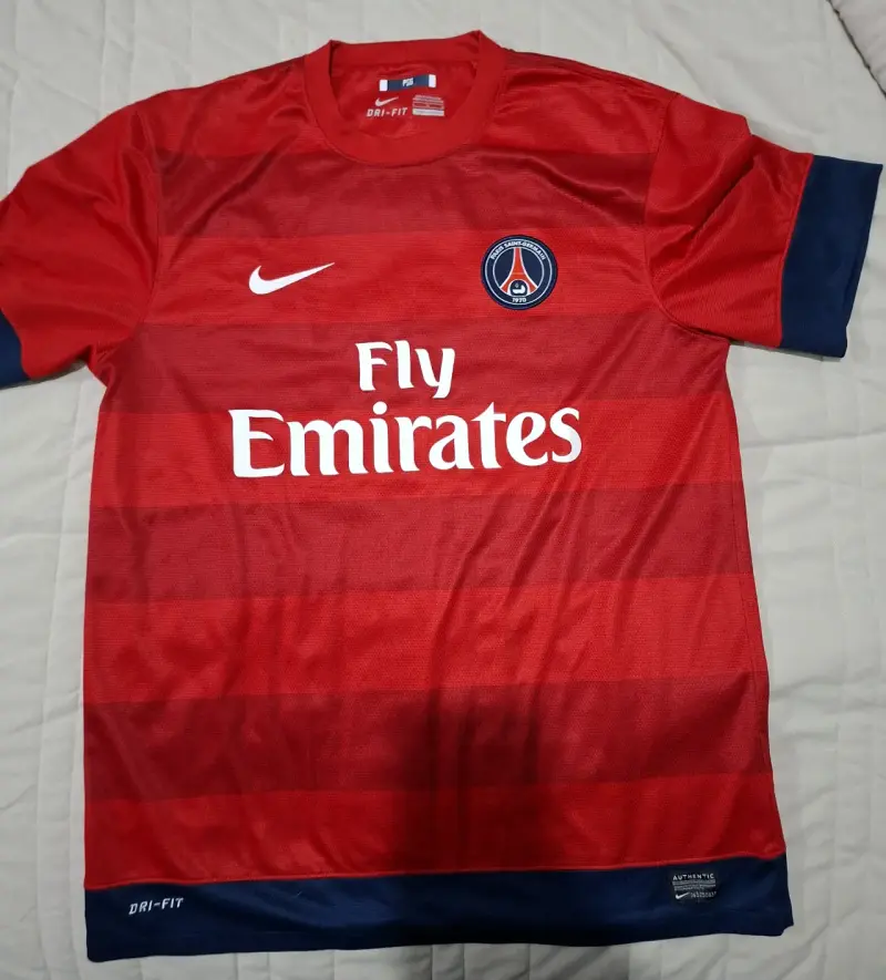 Camiseta PSG roja Nike,original nueva de Colección - 1