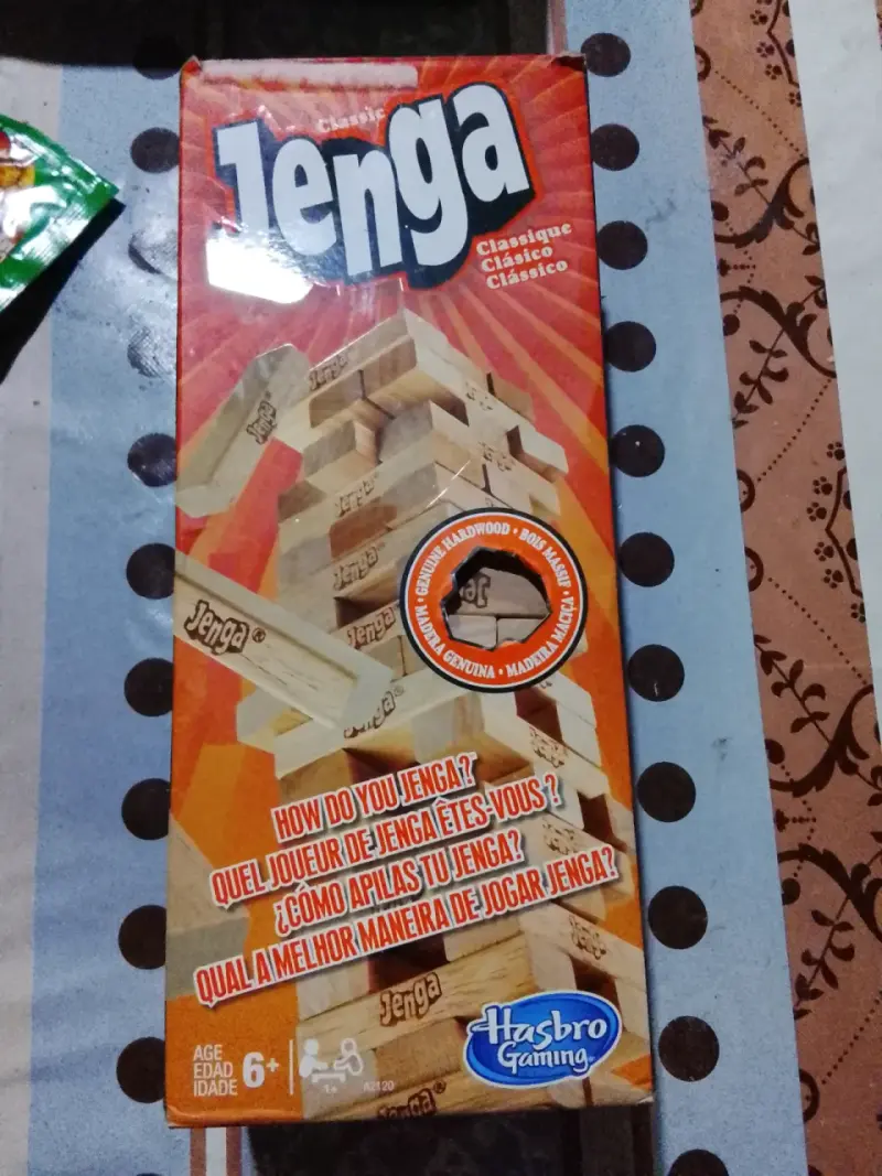 Juego Jenga clásico Hasbro - 1