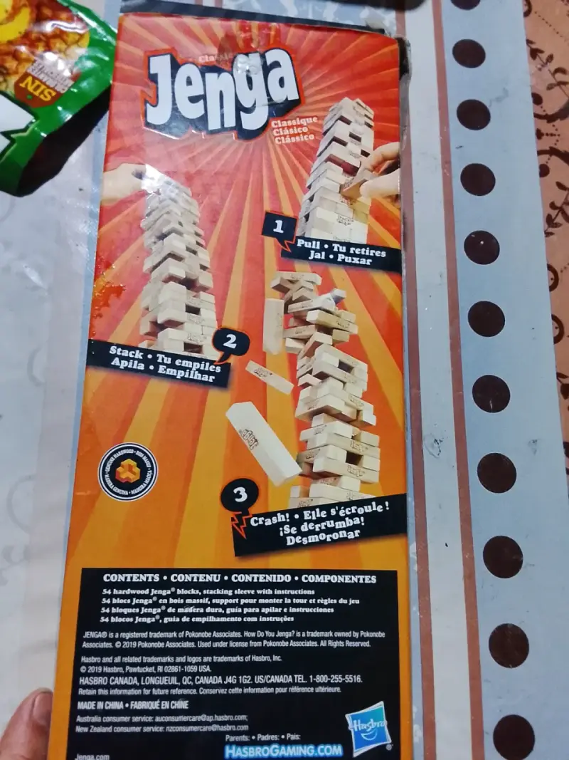 Juego Jenga clásico Hasbro - 3