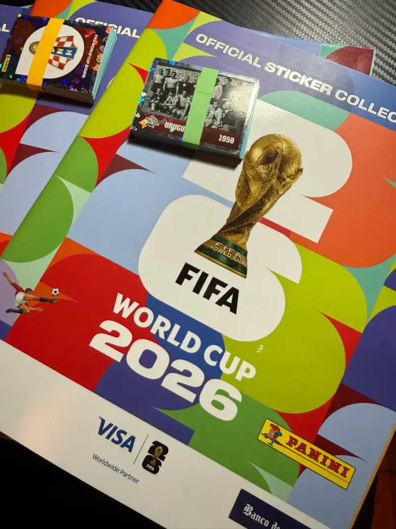 Álbum Panini Mundial 2026 + 45 LAMINAS SIN REPETIR - 2