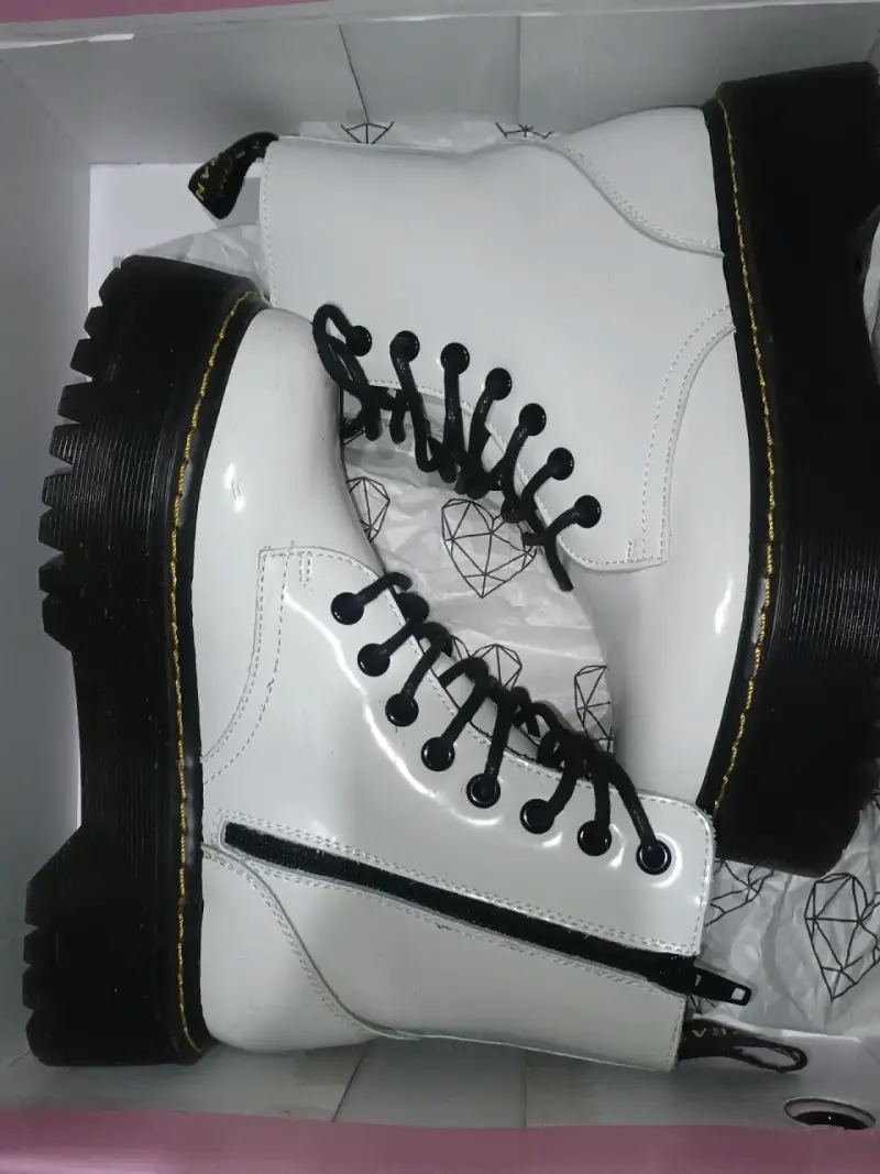 Botines blancos cmoran - 1