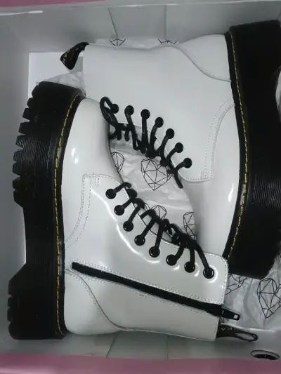 Botines blancos cmoran - miniatura 1