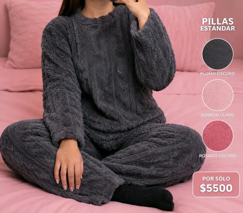 Pijama con brillo rojo - 2