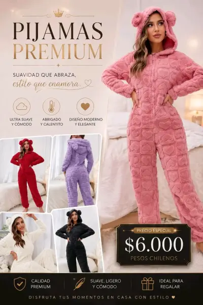 Conjunto Teddy Blanco Acolchado - miniatura 2