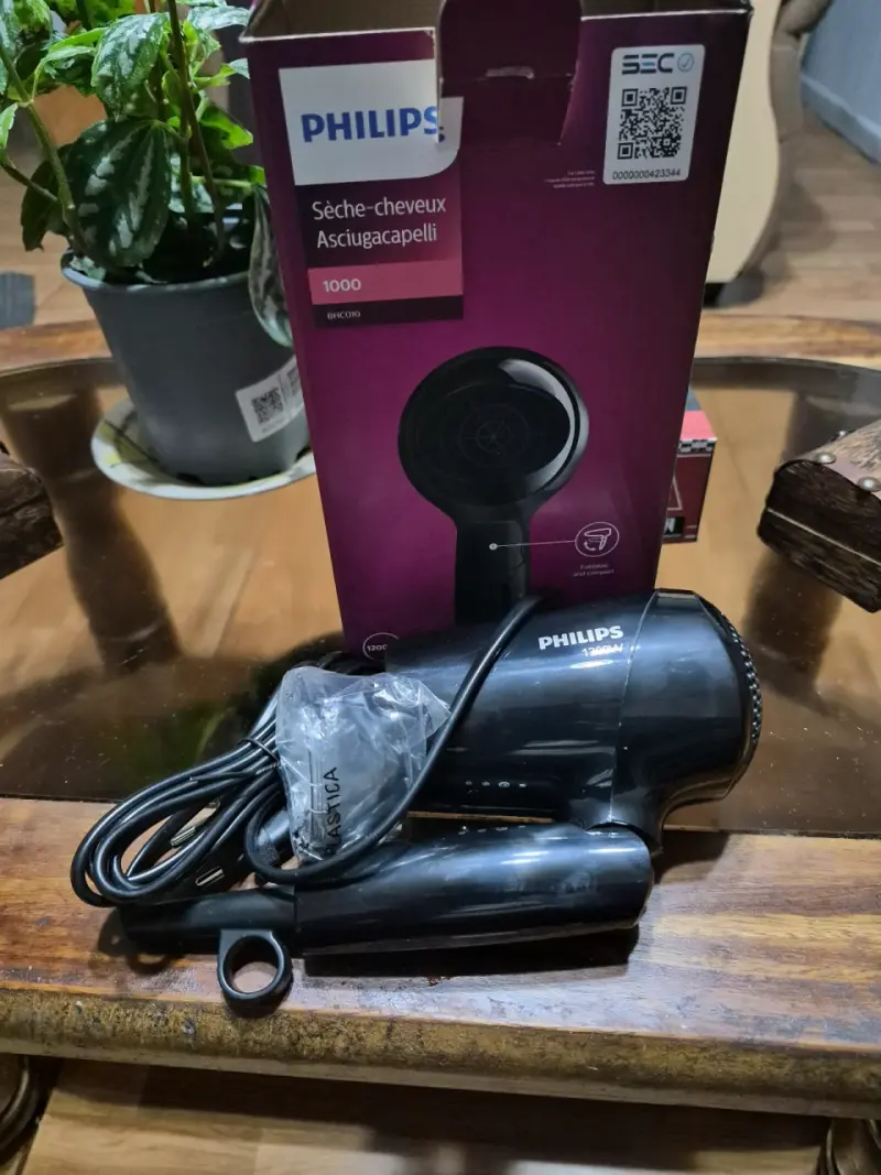Secador de pelo Philips 1000W
