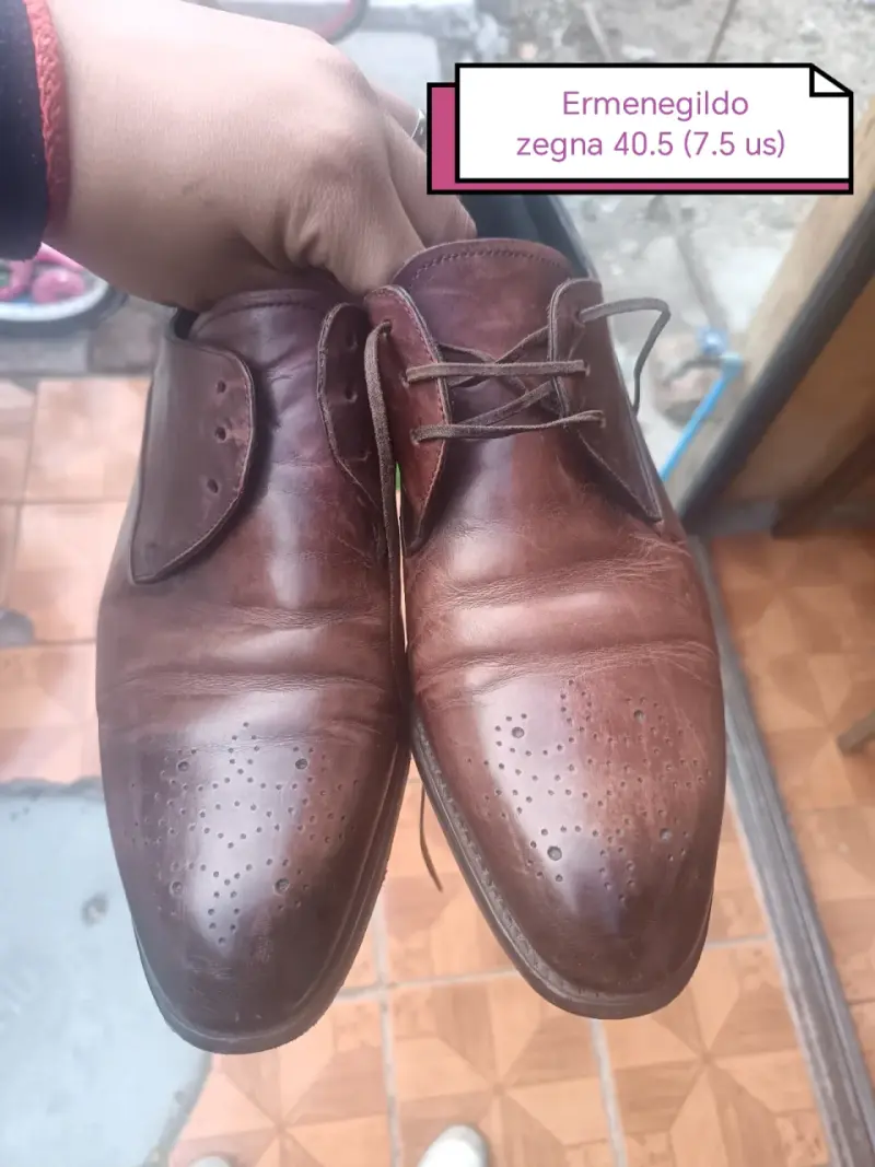 Zapatos de cuero Ermenegildo Zegna