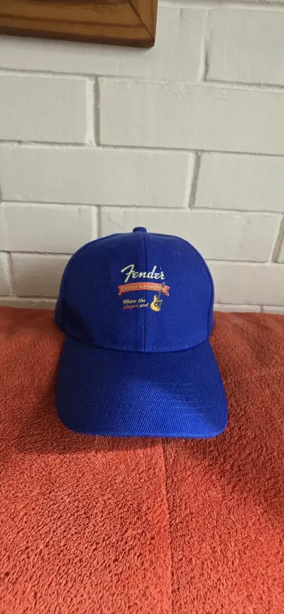 Gorra azul y verde Fender - miniatura 1