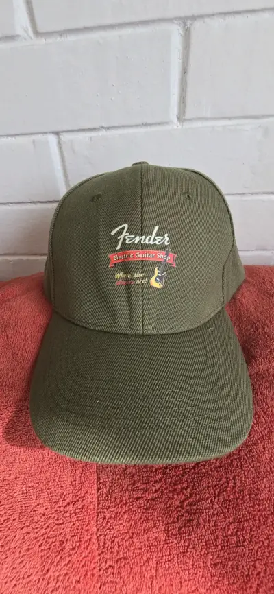 Gorra azul y verde Fender - miniatura 3