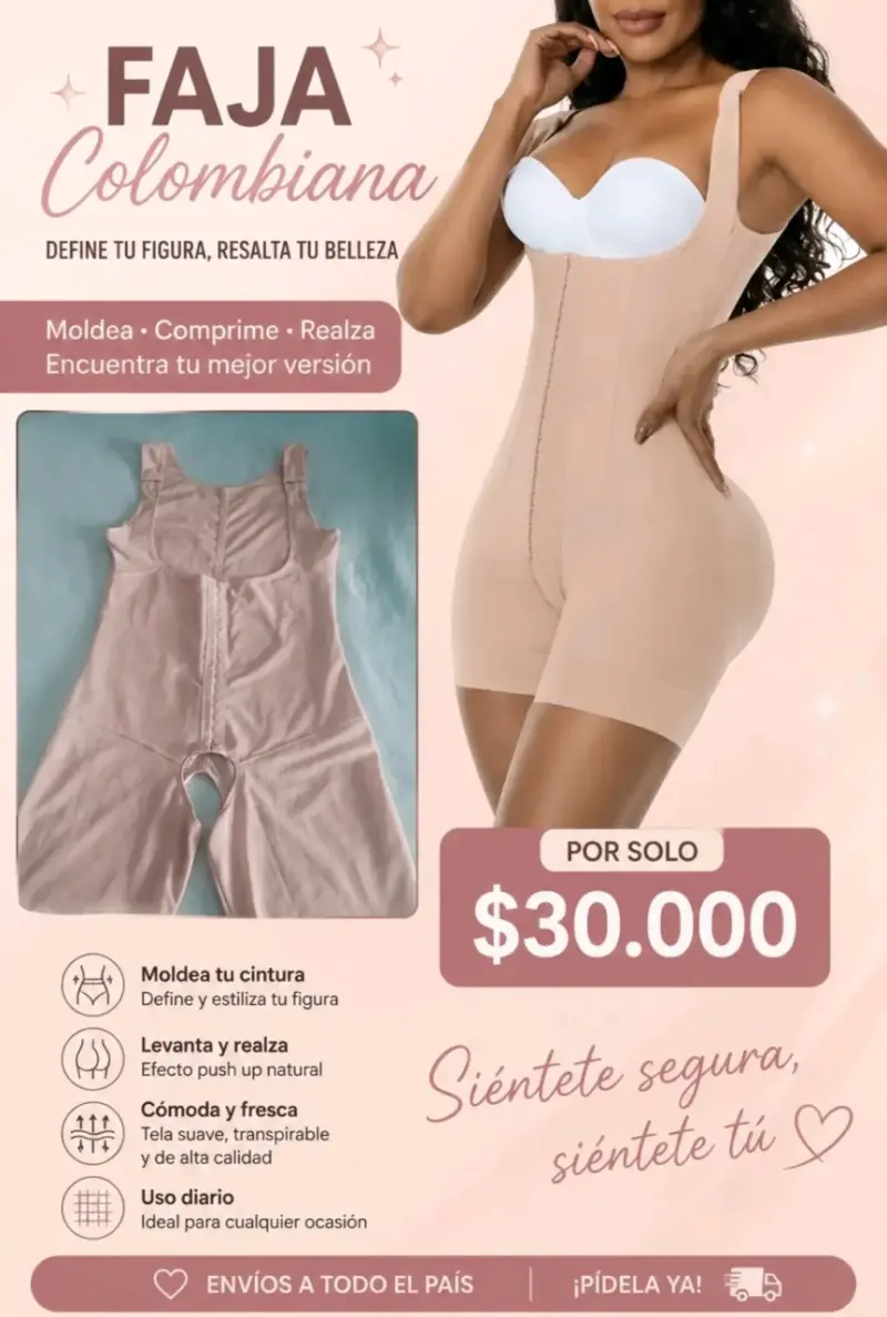 Faja colombiana moldeadora - 1