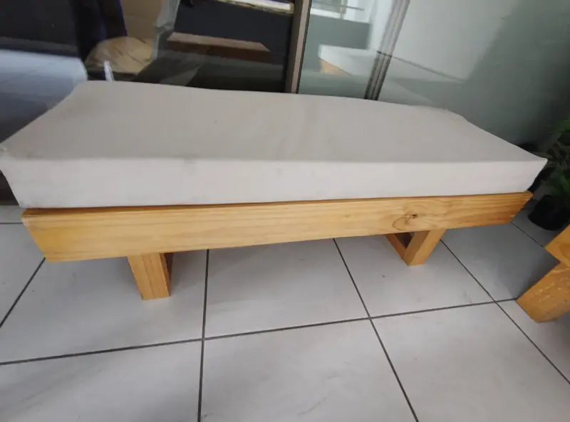 Conjunto muebles terraza madera - 4