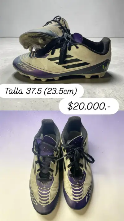 Zapatos de fútbol Adidas F50 Messi - miniatura 4