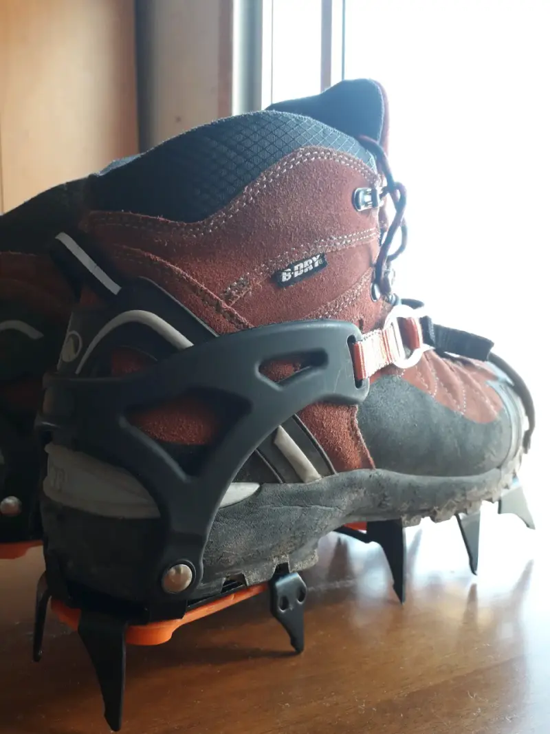 Crampones 12 puntas para travesia glaciar nuevos - 3