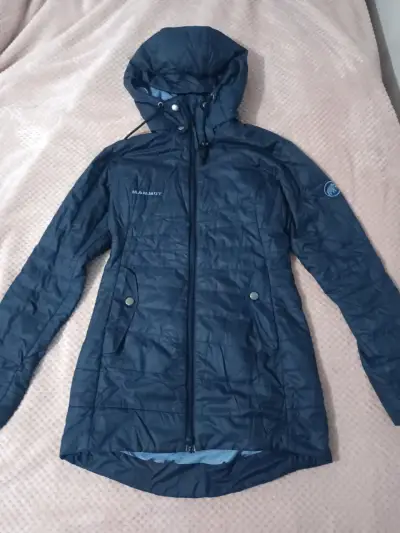 Chaqueta azul con capucha Mammut - miniatura 1