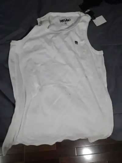 Polera sin mangas blanca Mossimo - miniatura 1