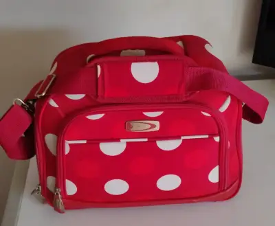 Bolso HEAD  rojo con lunares grandes - miniatura 3