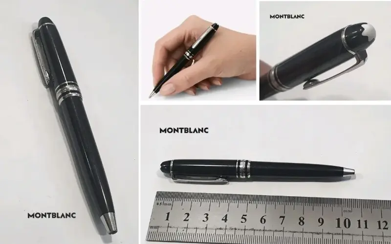 Bolígrafo Montblanc negro elegante