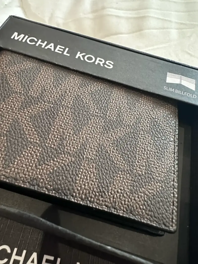 Billetera de hombre Michael Kors café - 4
