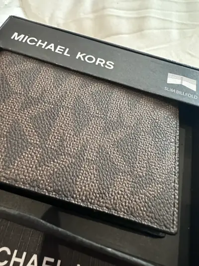 Billetera de hombre  Michael Kors café - miniatura 4