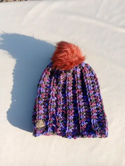 Gorro tejido multicolor - miniatura 2