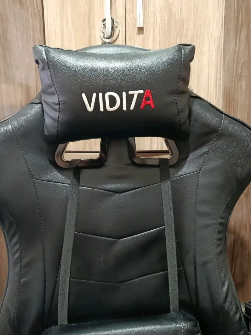Silla Gamer Vidita Negra reclinable - 1