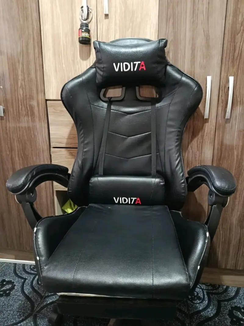 Silla Gamer Vidita Negra reclinable - 2