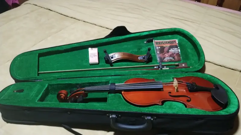 Violín 3/4 con accesorios