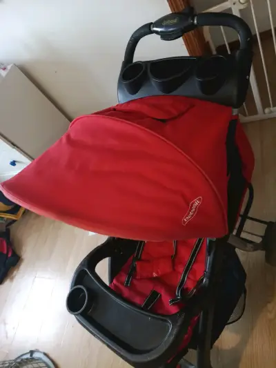 Coche para bebé Bebesit rojo - miniatura 2