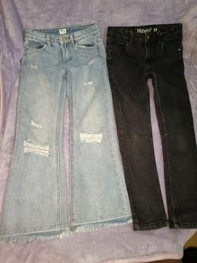 Pantalones jeans para niña talla 10