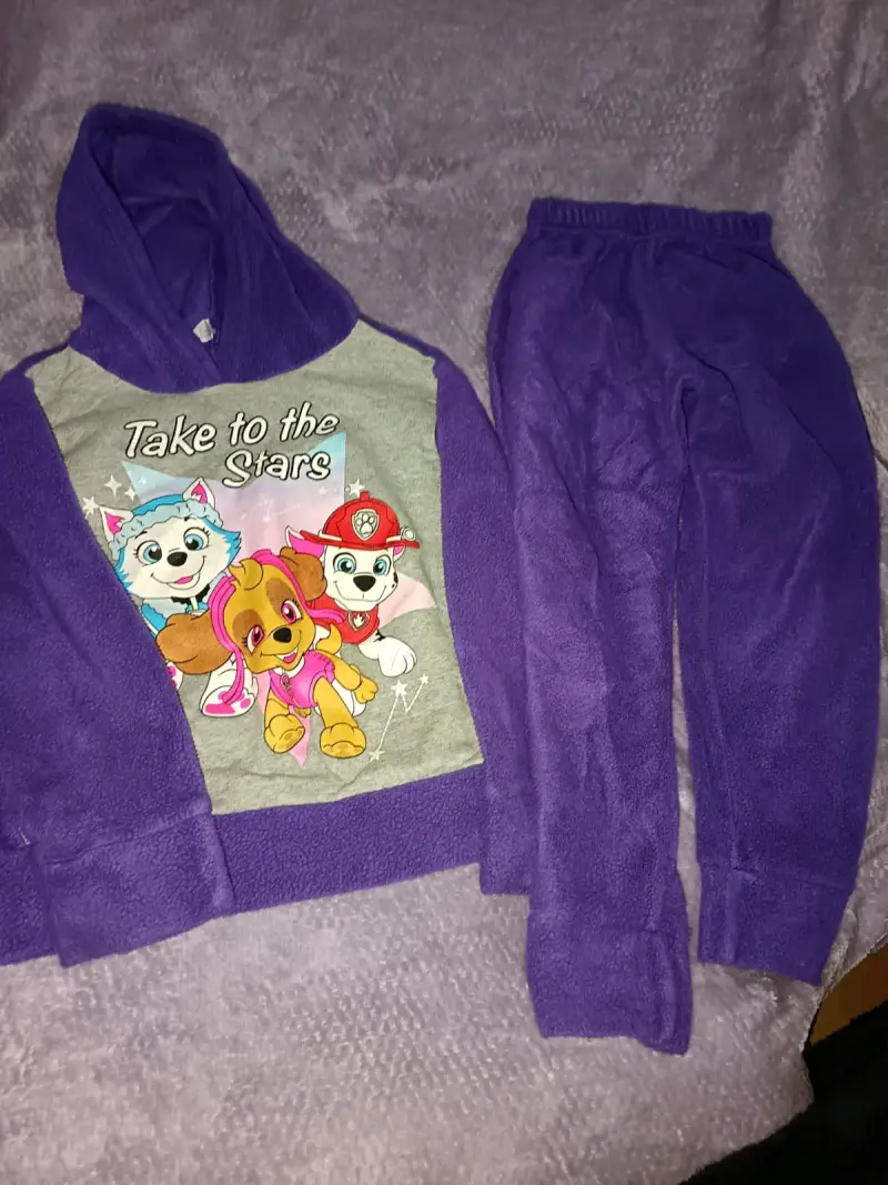 Pijama infantil Paw Patrol púrpura - 1