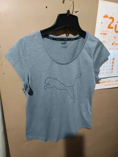 Polera bicolor blanco y negro - miniatura 3