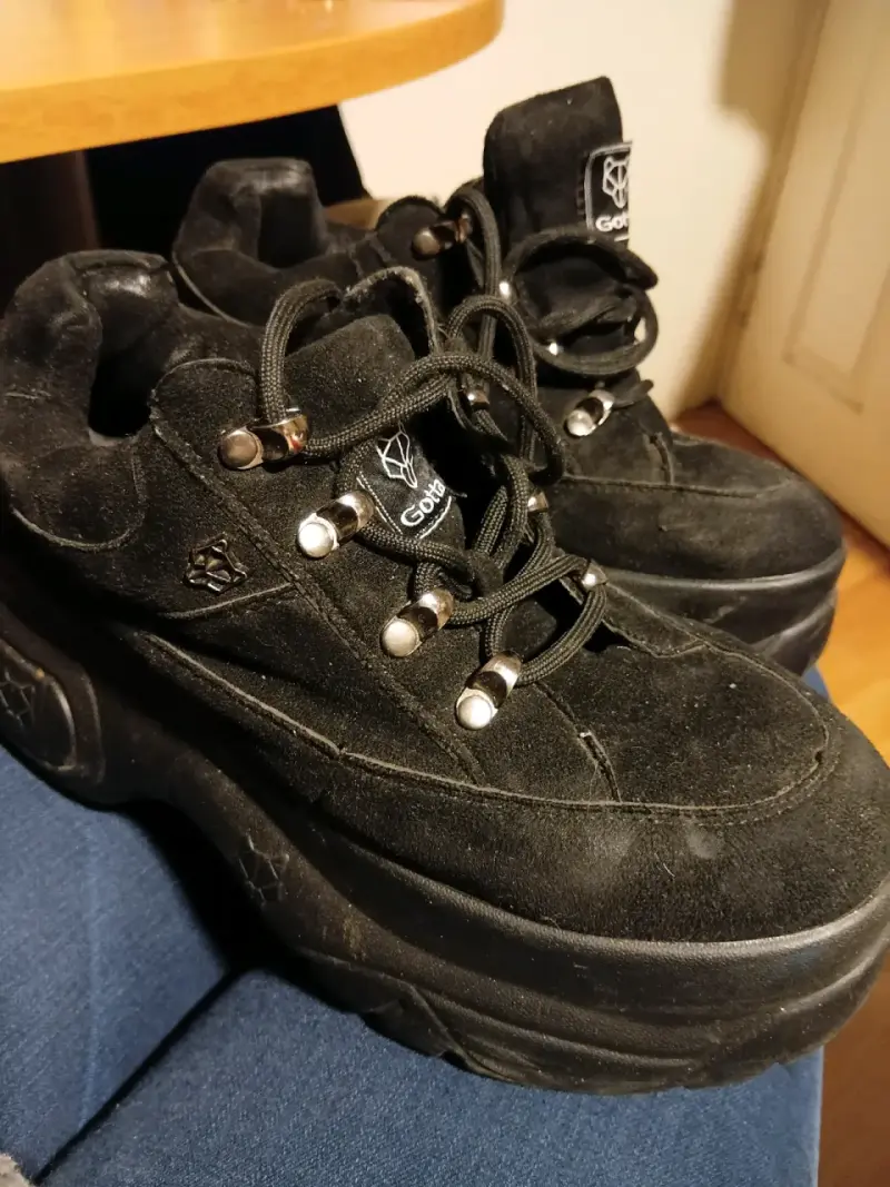 Zapatillas negras de plataforma