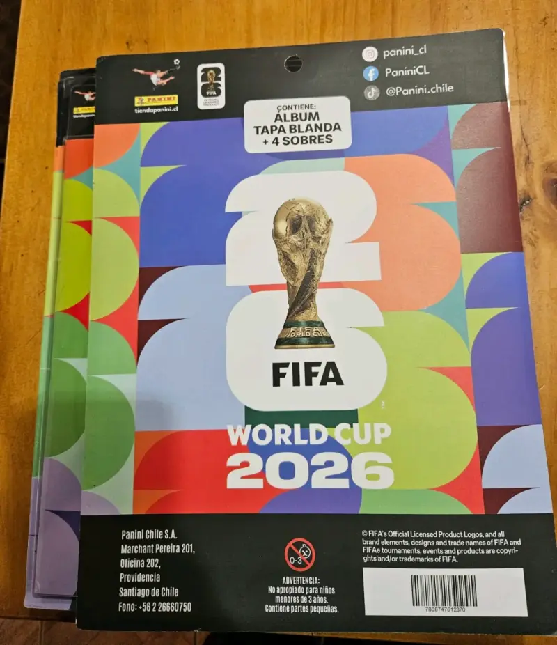 Álbumes de stickers Copa Mundial 2026 - 3